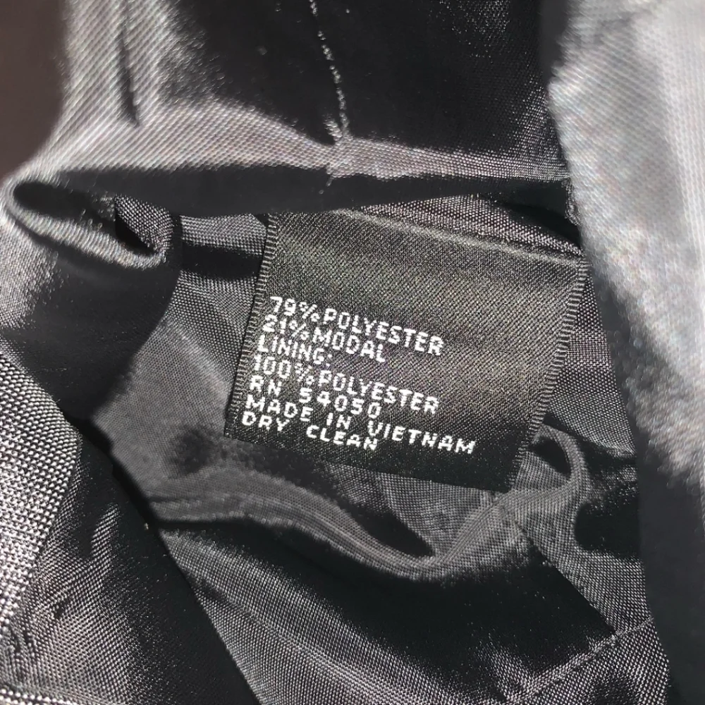 ✨ - NWT Nine West sz 2 Petite Grey Modal Blend Pantsuit - Picture 7 of 11